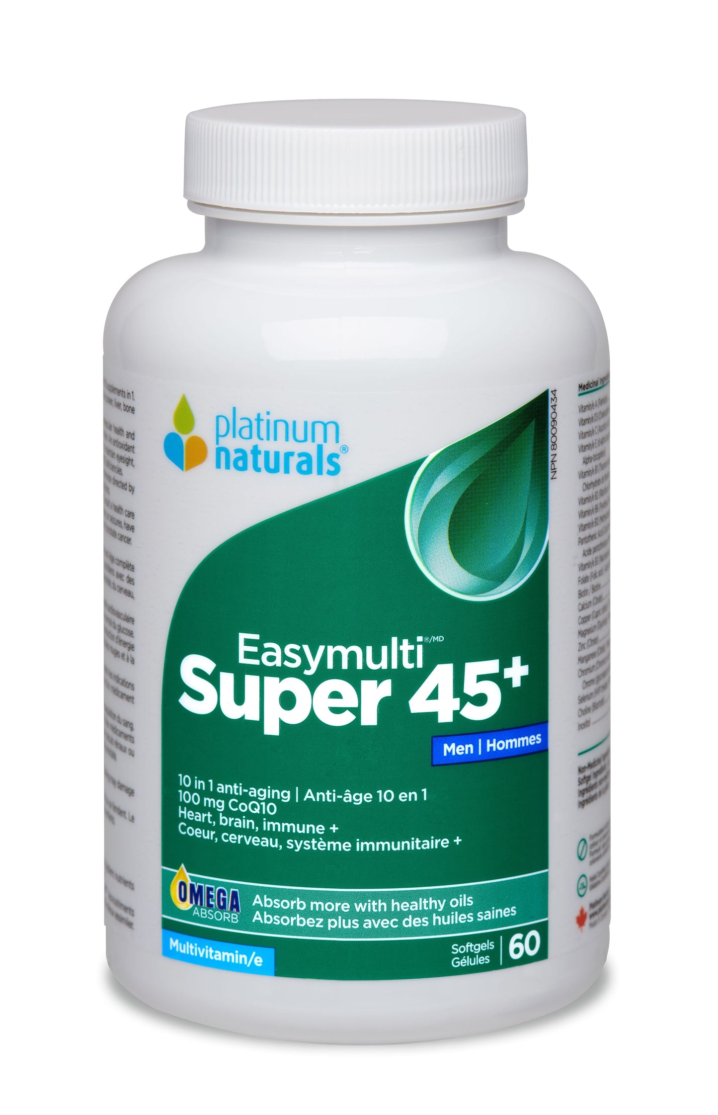 Platinum Naturals - Super EasyMulti 45+ for Men