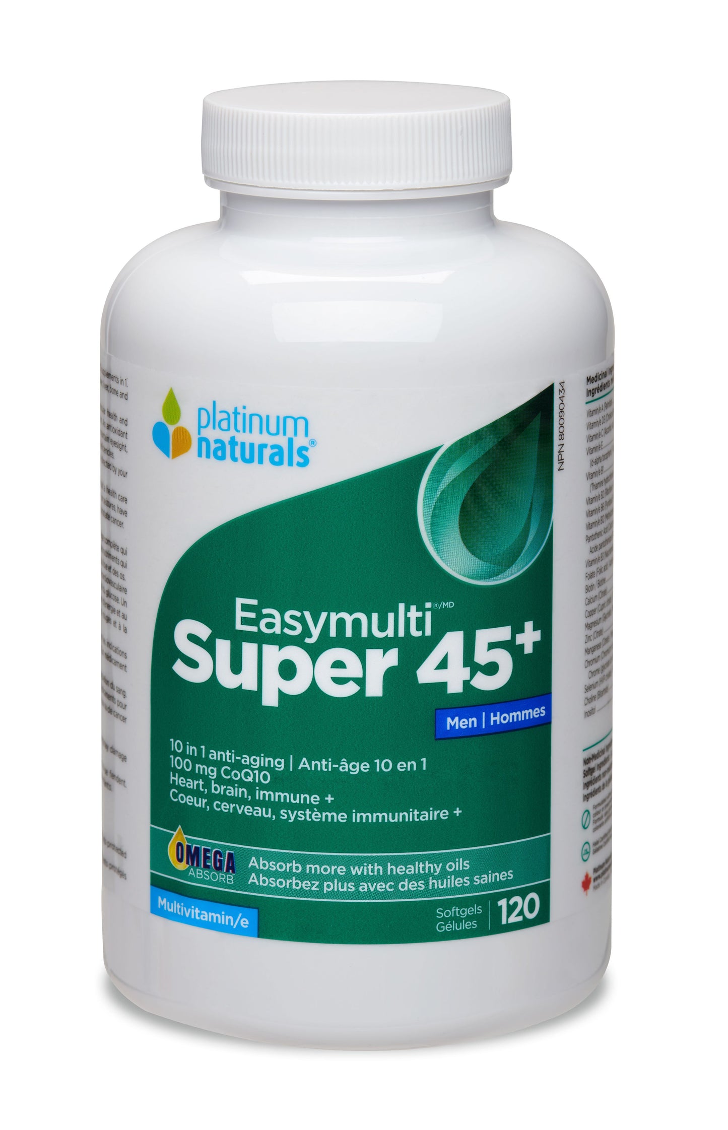 Platinum Naturals - Super EasyMulti 45+ for Men