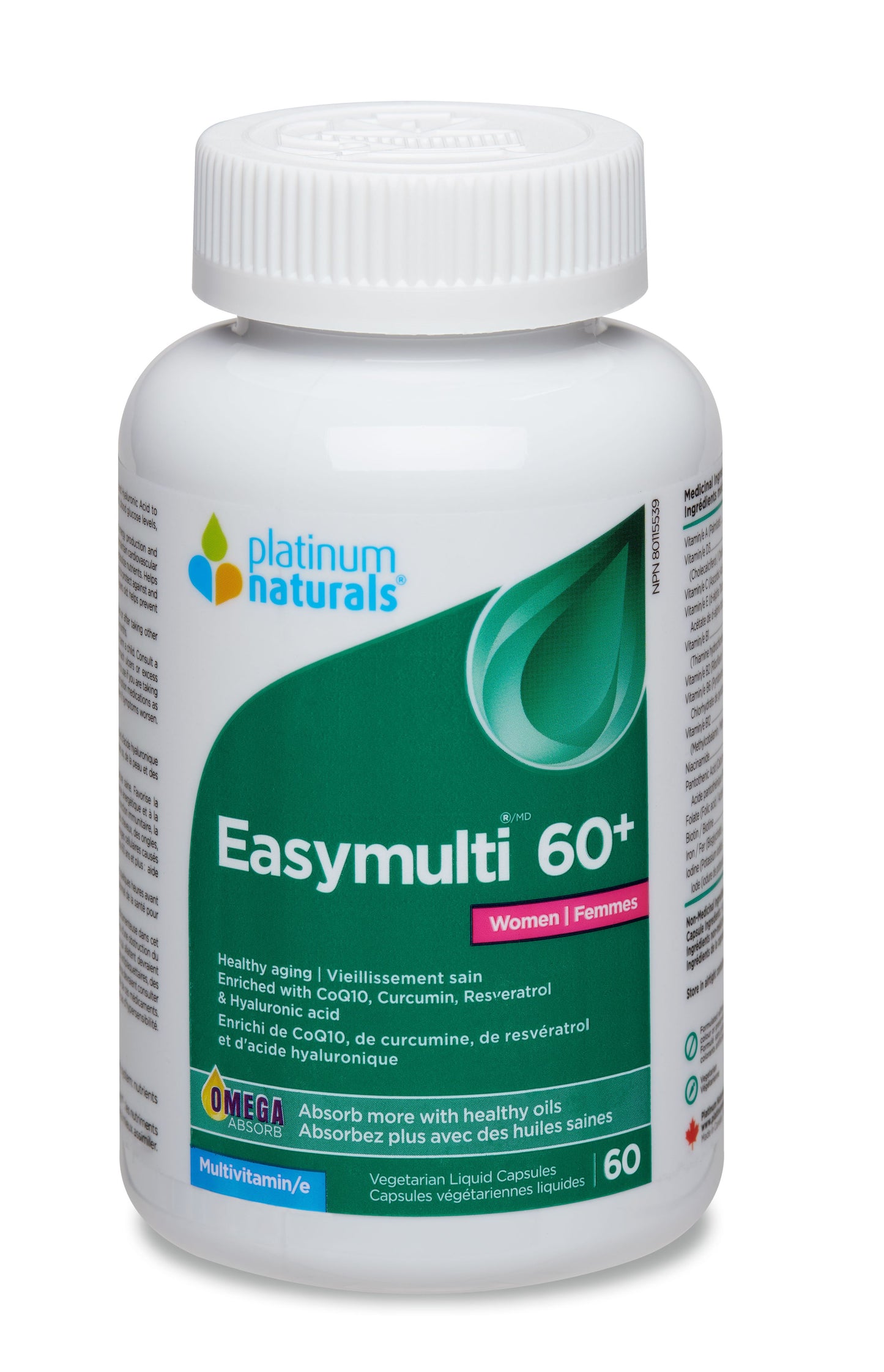 Platinum Naturals - EasyMulti 60+ Women