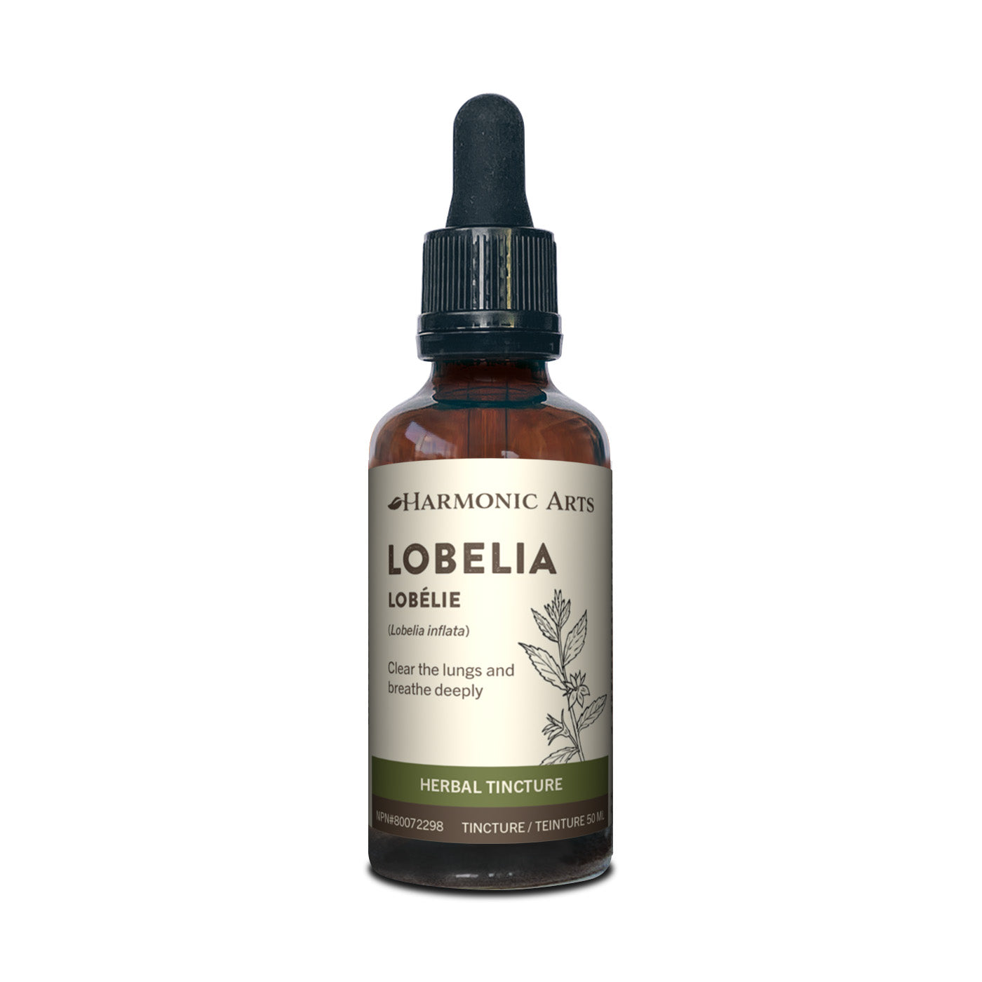 Harmonic Arts - Lobelia Herbal Tincture**