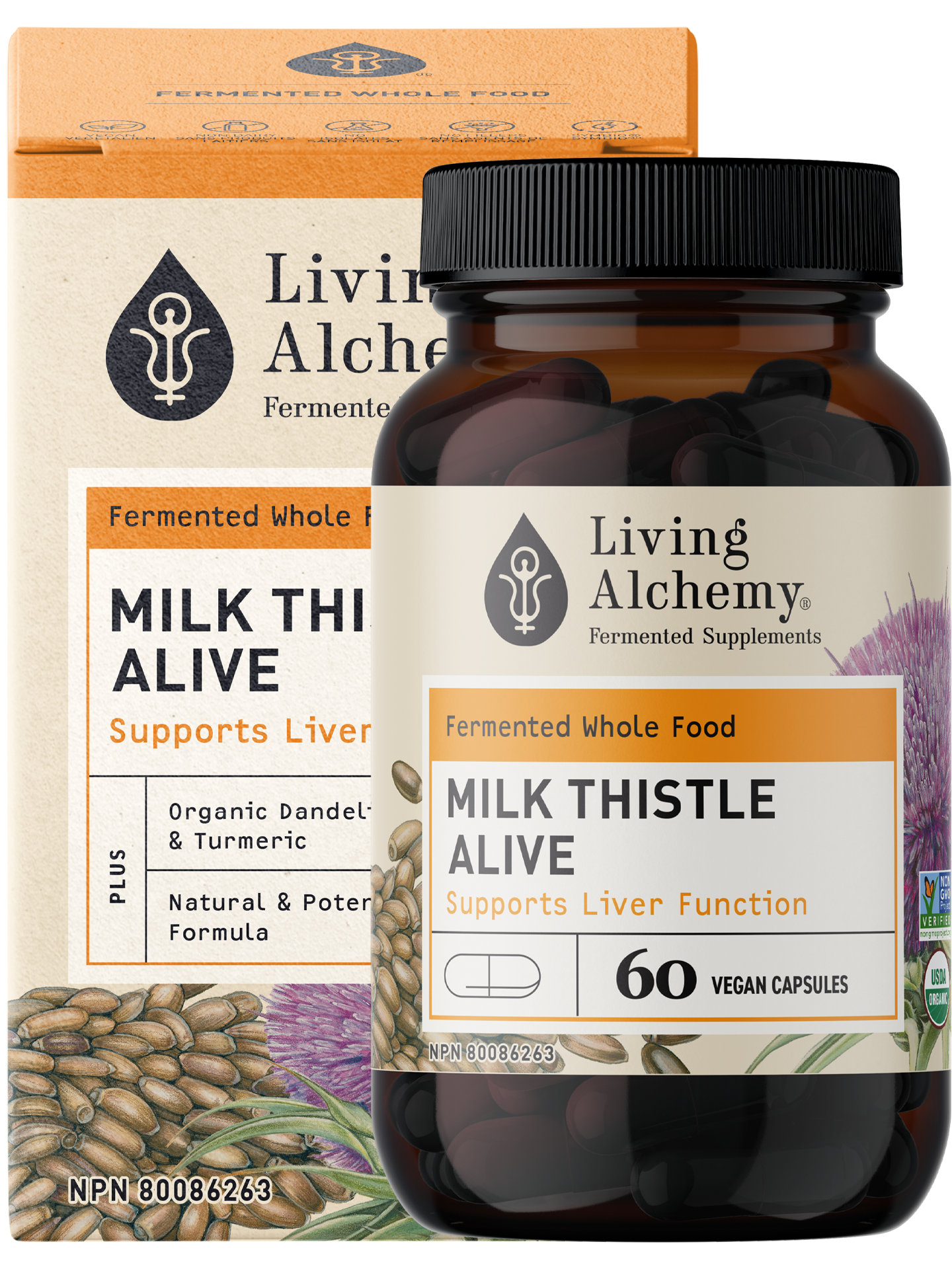 Living Alchemy - Milk Thistle Alive