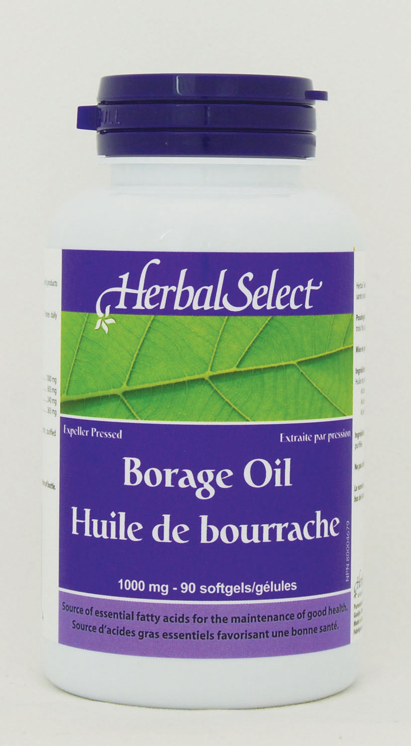 Herbal Select - Borage Oil 1000mg **