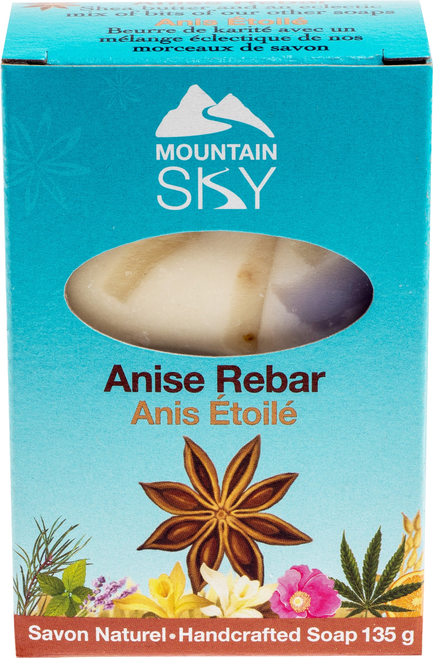 Mountain Sky - Anise Rebar Soap