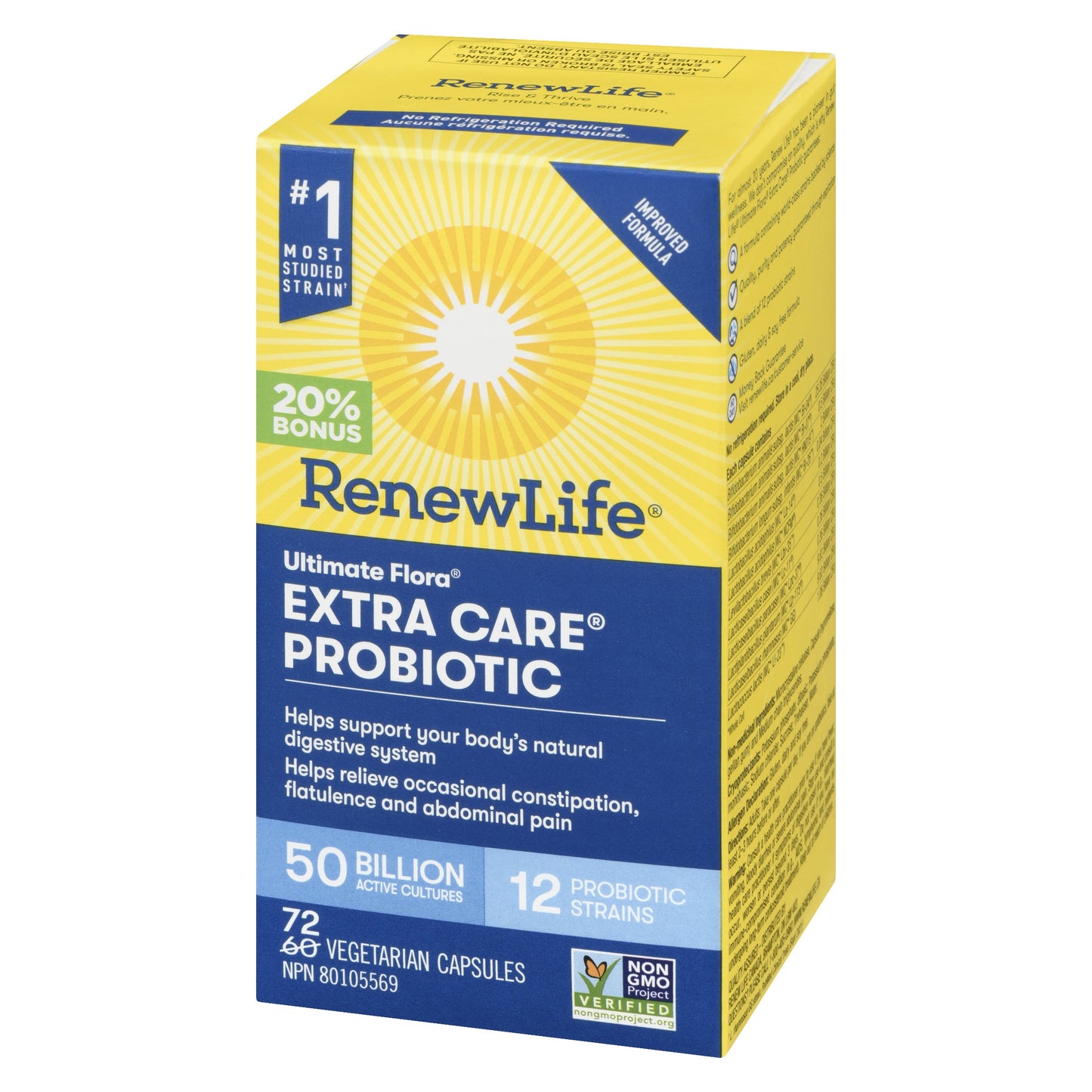 Renew Life - Ultimate Flora Extra Care Probiotic - Bonus Size