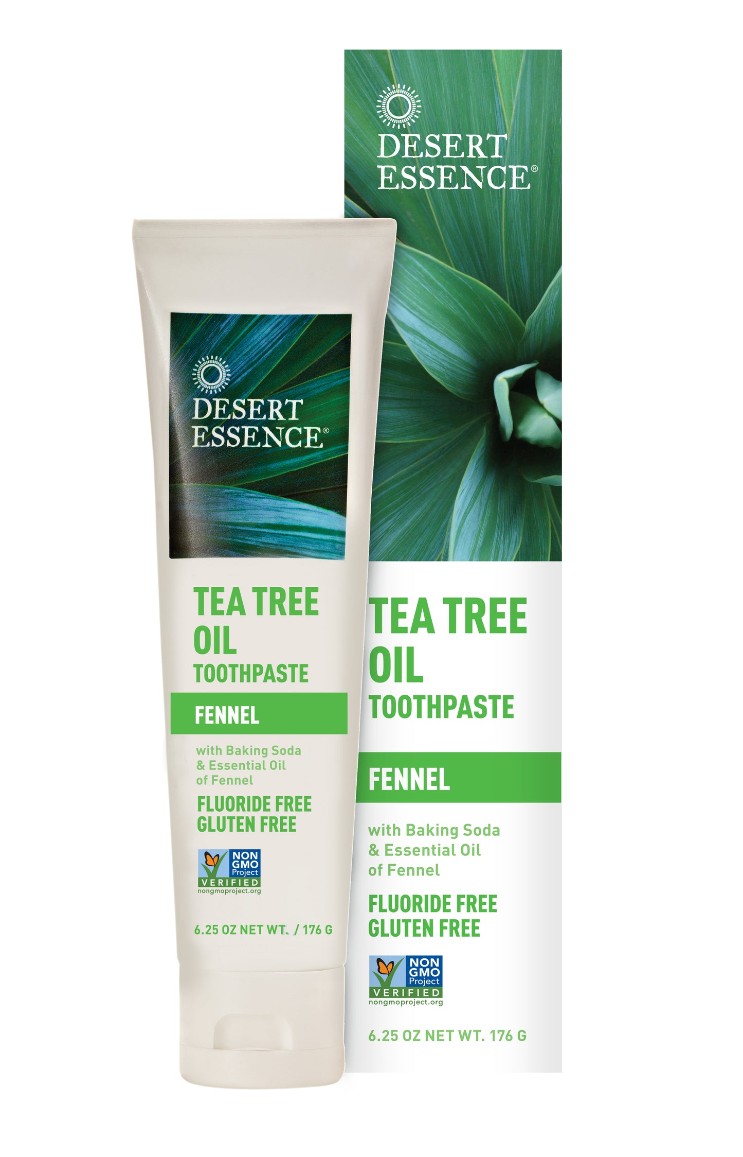 Desert Essence - Tea Tree Oil Toothpaste Fennel