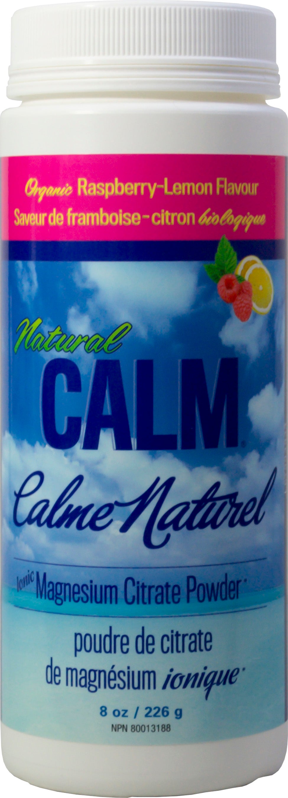 Natural Calm - Magnesium Raspberry Lemon