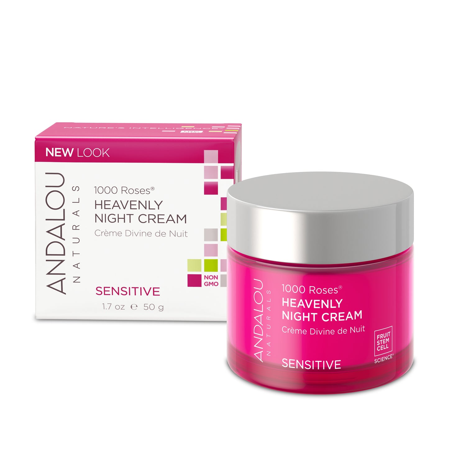 Andalou Naturals - 1000 Roses Heavenly Night Cream
