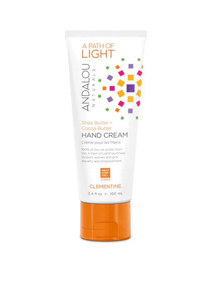 Andalou Naturals - Shea Butter + Cocoa Butter Hand Cream Clementine