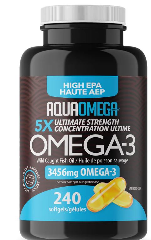 AquaOmega - 5X Ultimate Strength EPA Omega-3