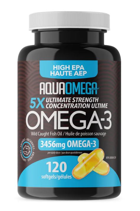 AquaOmega - 5X Ultimate Strength EPA Omega-3