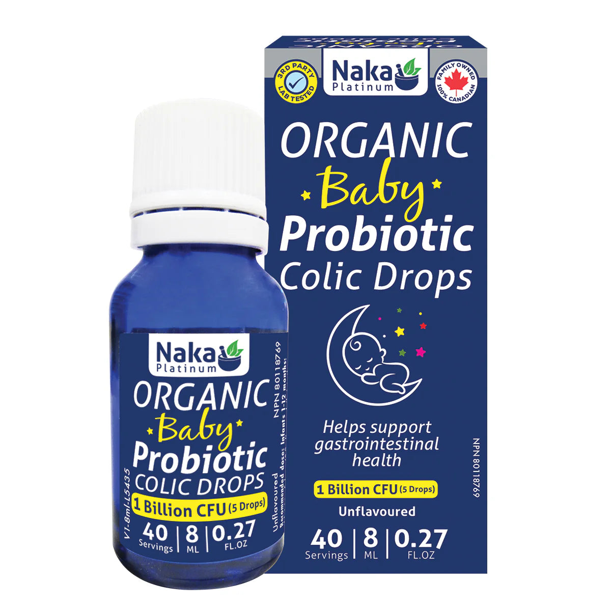 Naka - Organic Baby Probiotic Colic Drops