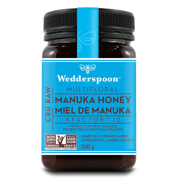Wedderspoon - Multifloral Manuka Honey K-Factor 12+