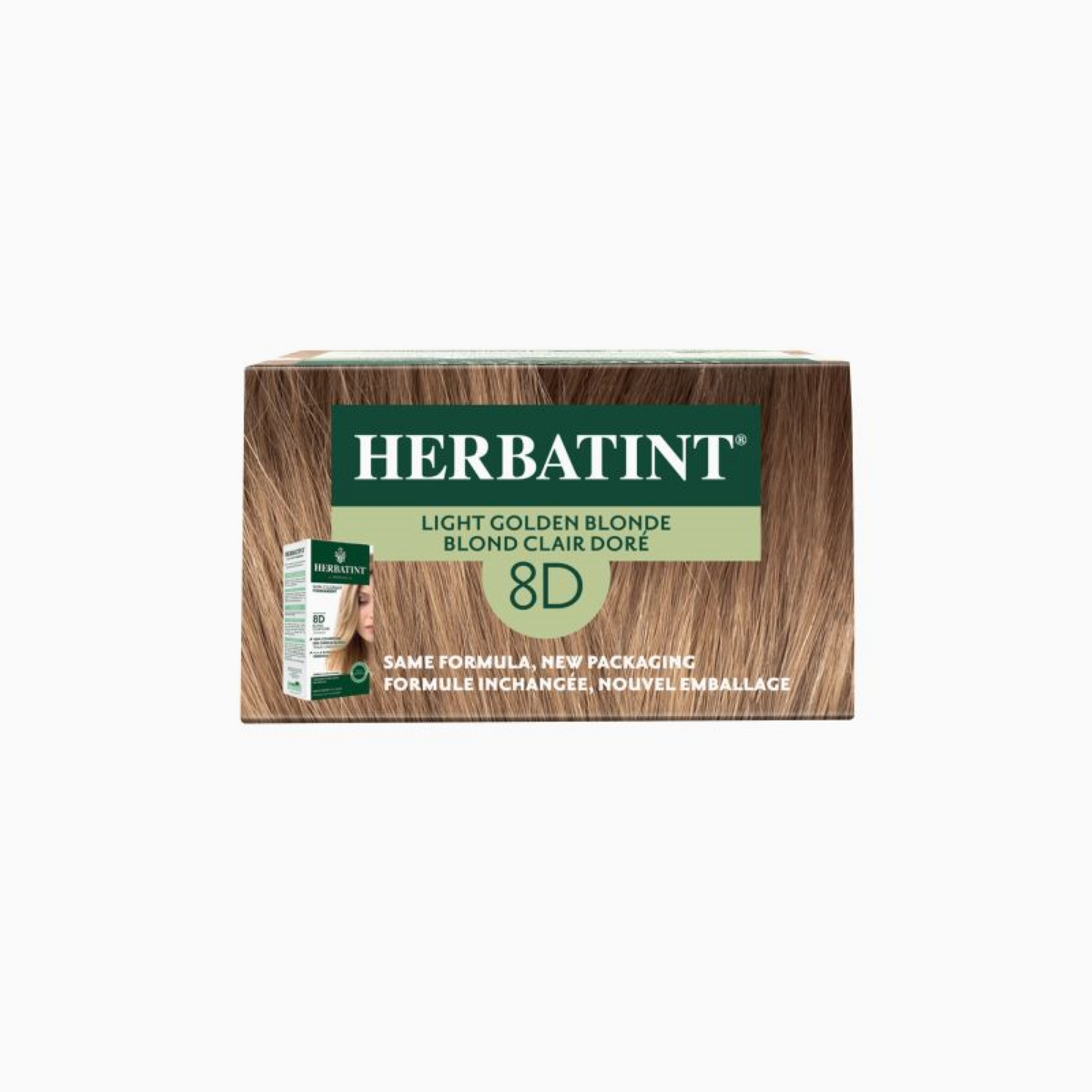Herbatint - Permanent Hair Colour 8D Light Golden Blonde