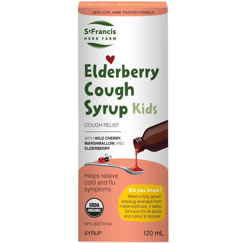 St. Francis Herb Farm - Elderberry Cough Syrup for Kid's