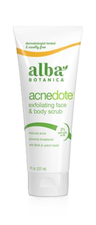 Alba Botanica - Acnedote Face & Body Scrub Exfoliant