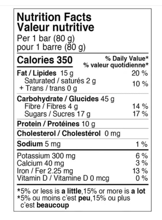 Hornby Organic - Energy Bar Sunflower Cranberry
