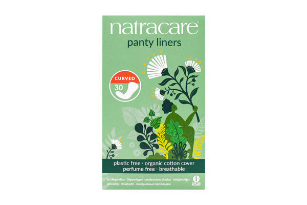 Natracare - Organic Cotton Panty Liners - Curved
