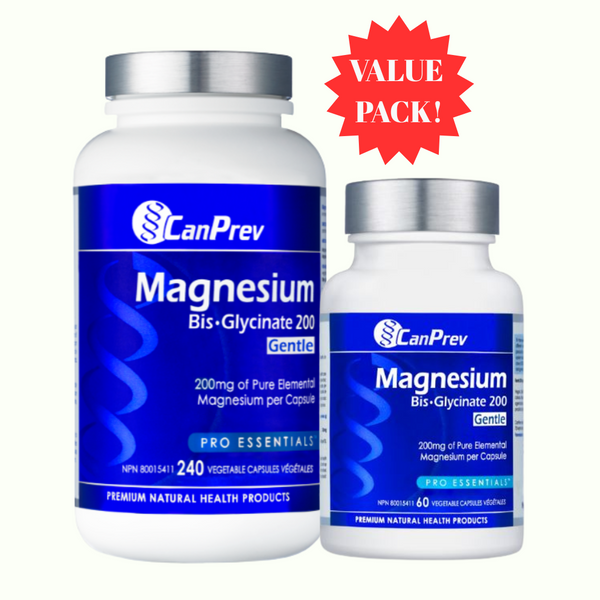 CanPrev - Magnesium Bis-Glycinate Gentle Value Pack