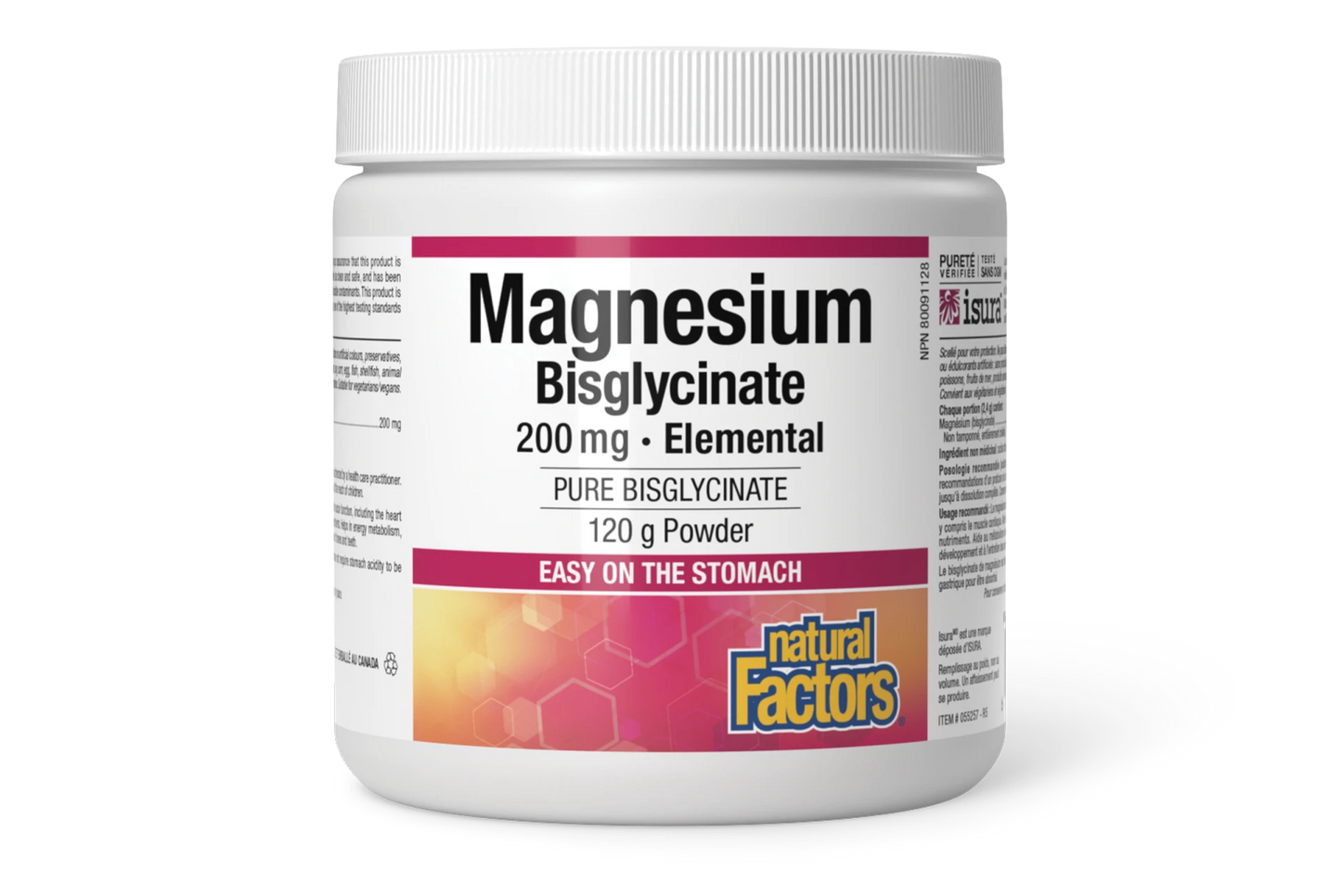Natural Factors - Magnesium Bisglycinate Elemental - 200 mg