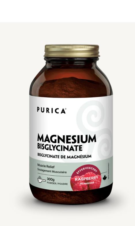 Purica - Magnesium Bisglycinate - Effervescent Raspberry