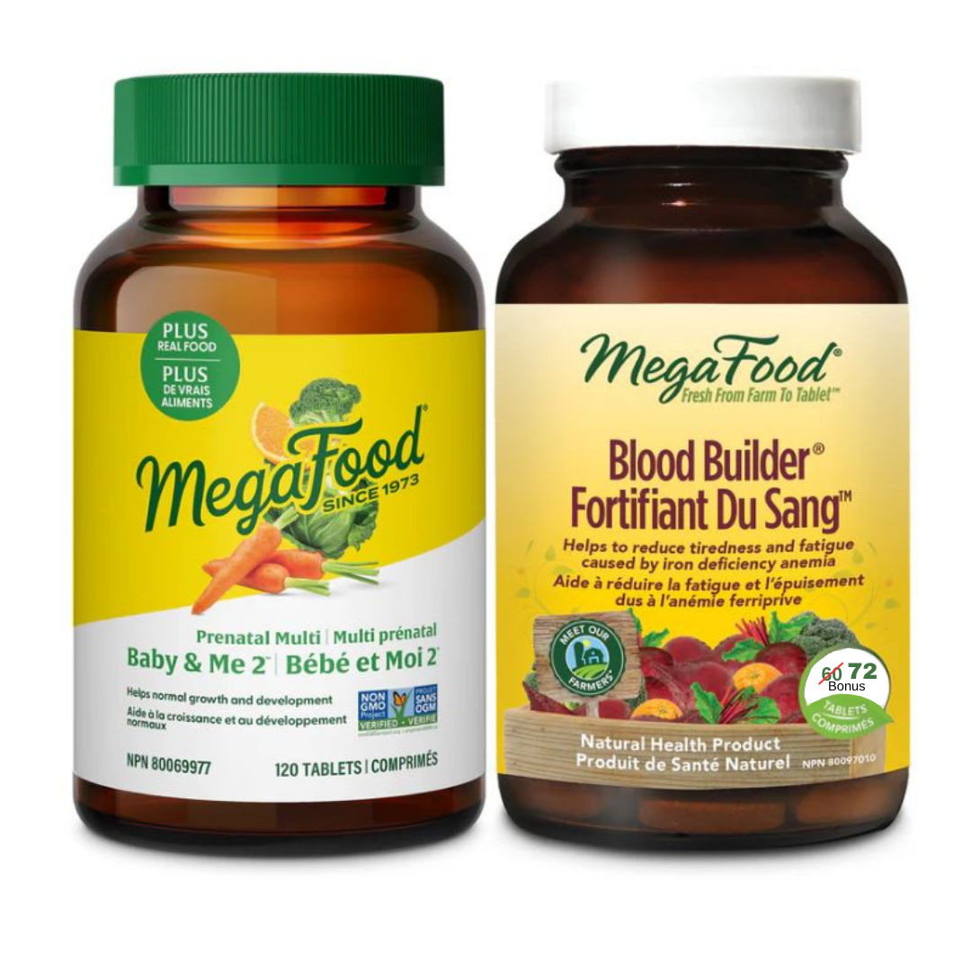 MegaFood - Baby & Me 2 + Blood Builder