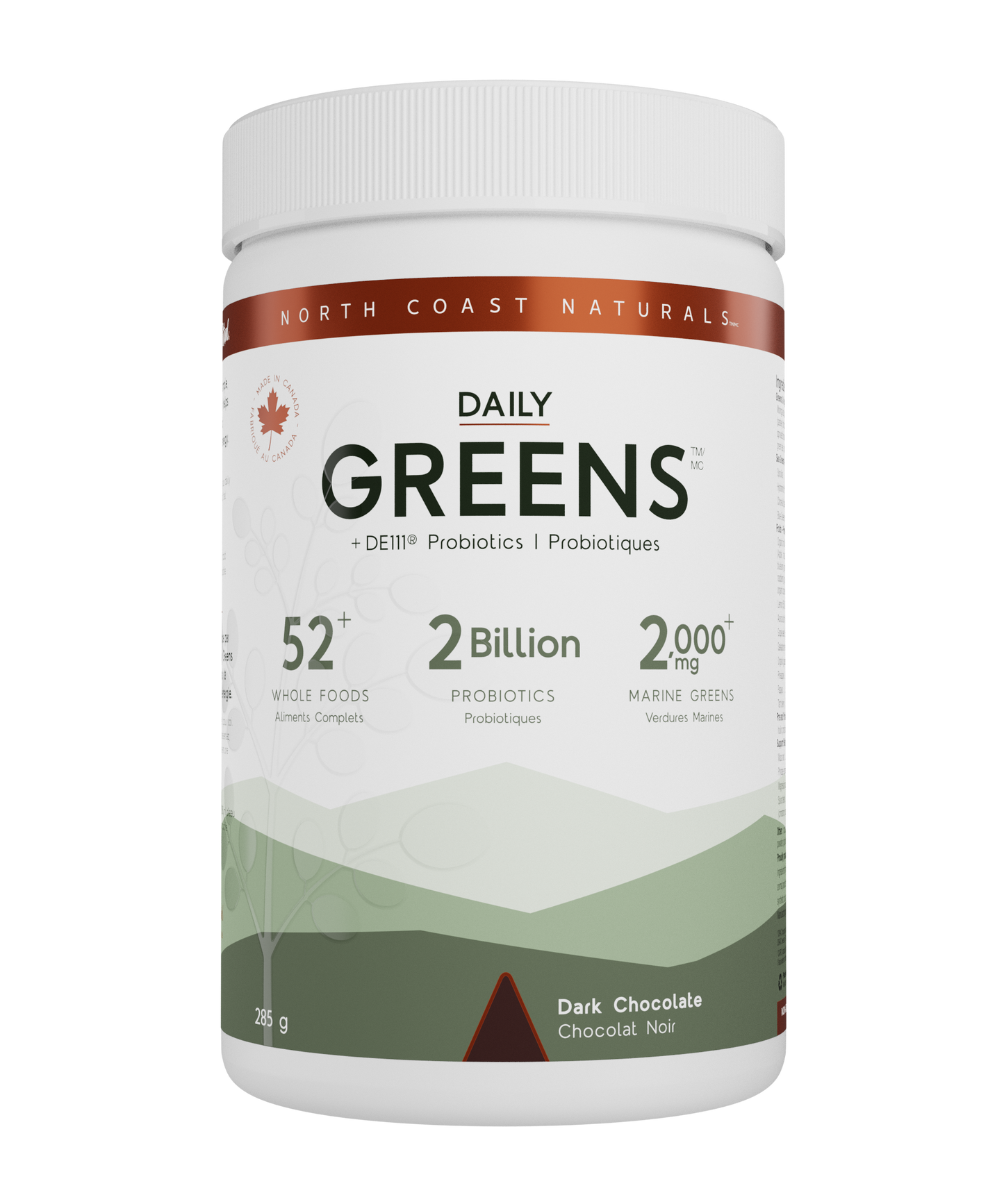 North Coast Naturals - Ultimate Daily Greens - Chocolate