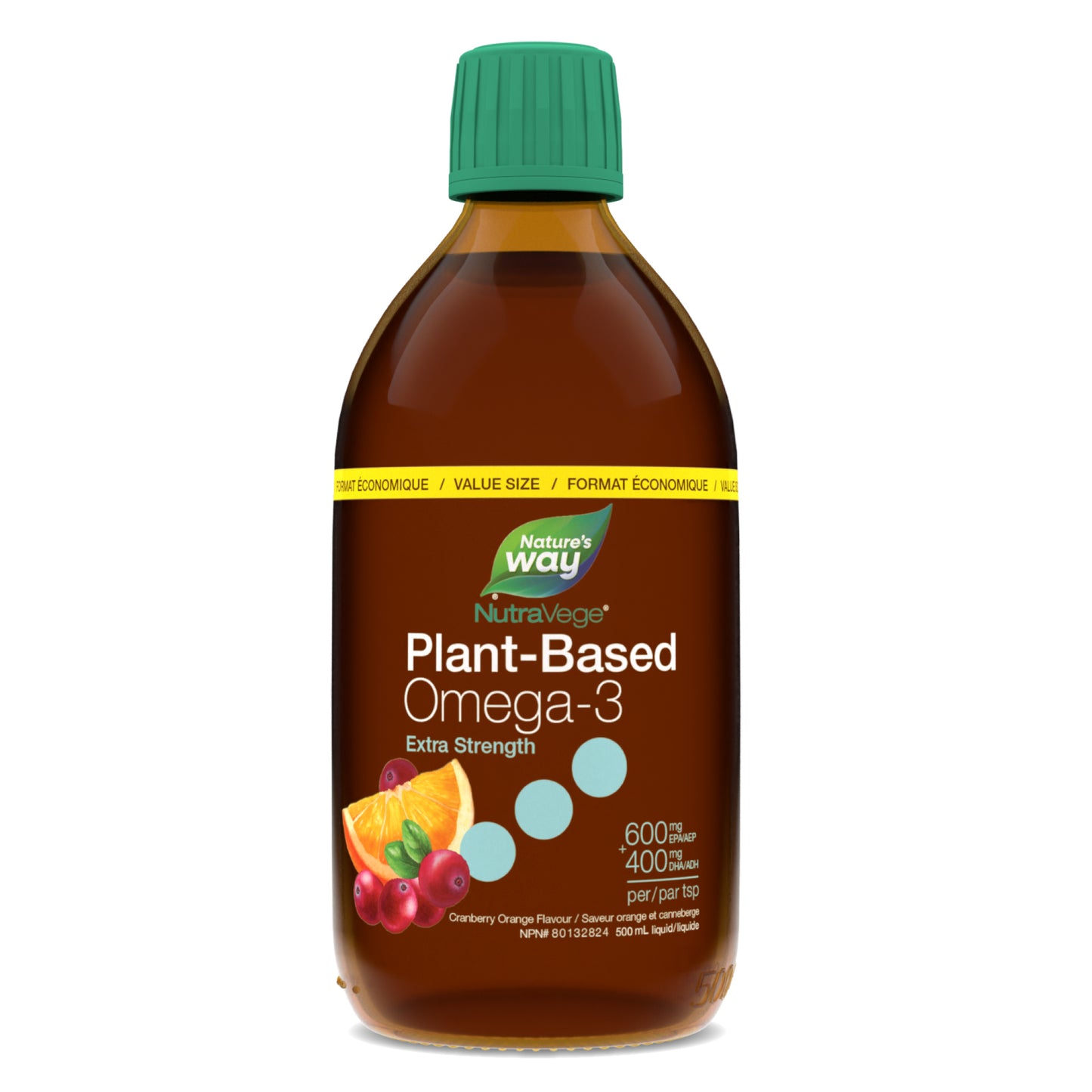 Nature's Way - Nutravege Omega-3 Plant - Cranberry Orange Flavour