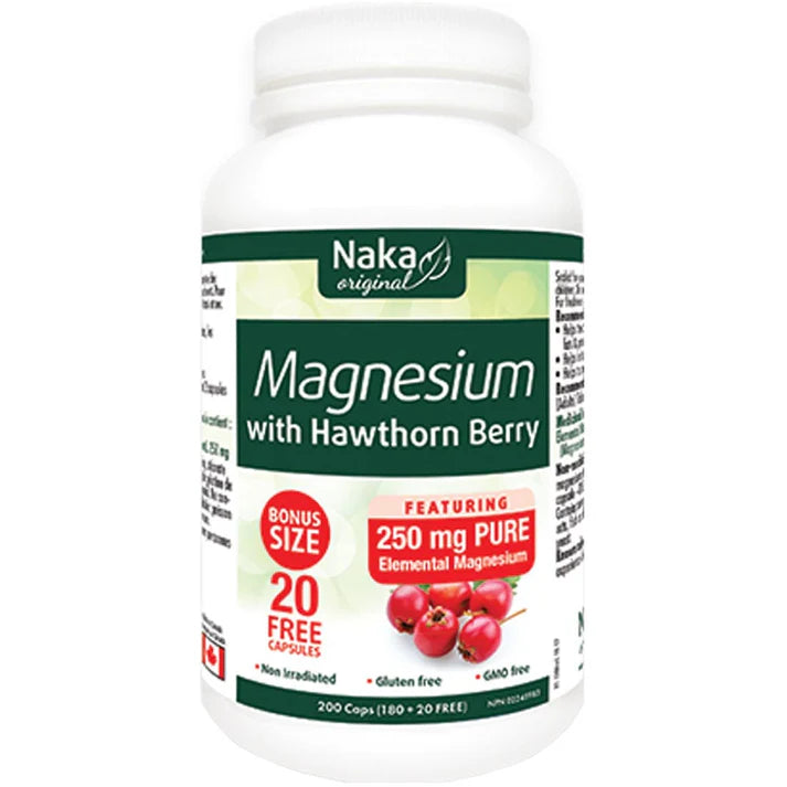 Naka - Magnesium w/Hawthorn Berry