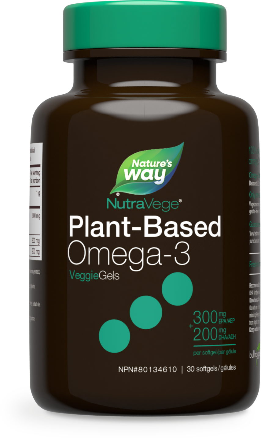 Nature's Way - Nutravege Omega-3 Plant - Fresh Mint Flavour