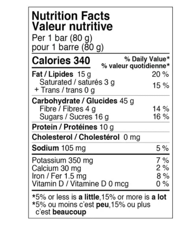 Hornby Organic - Energy Bar Oatmeal Raisin