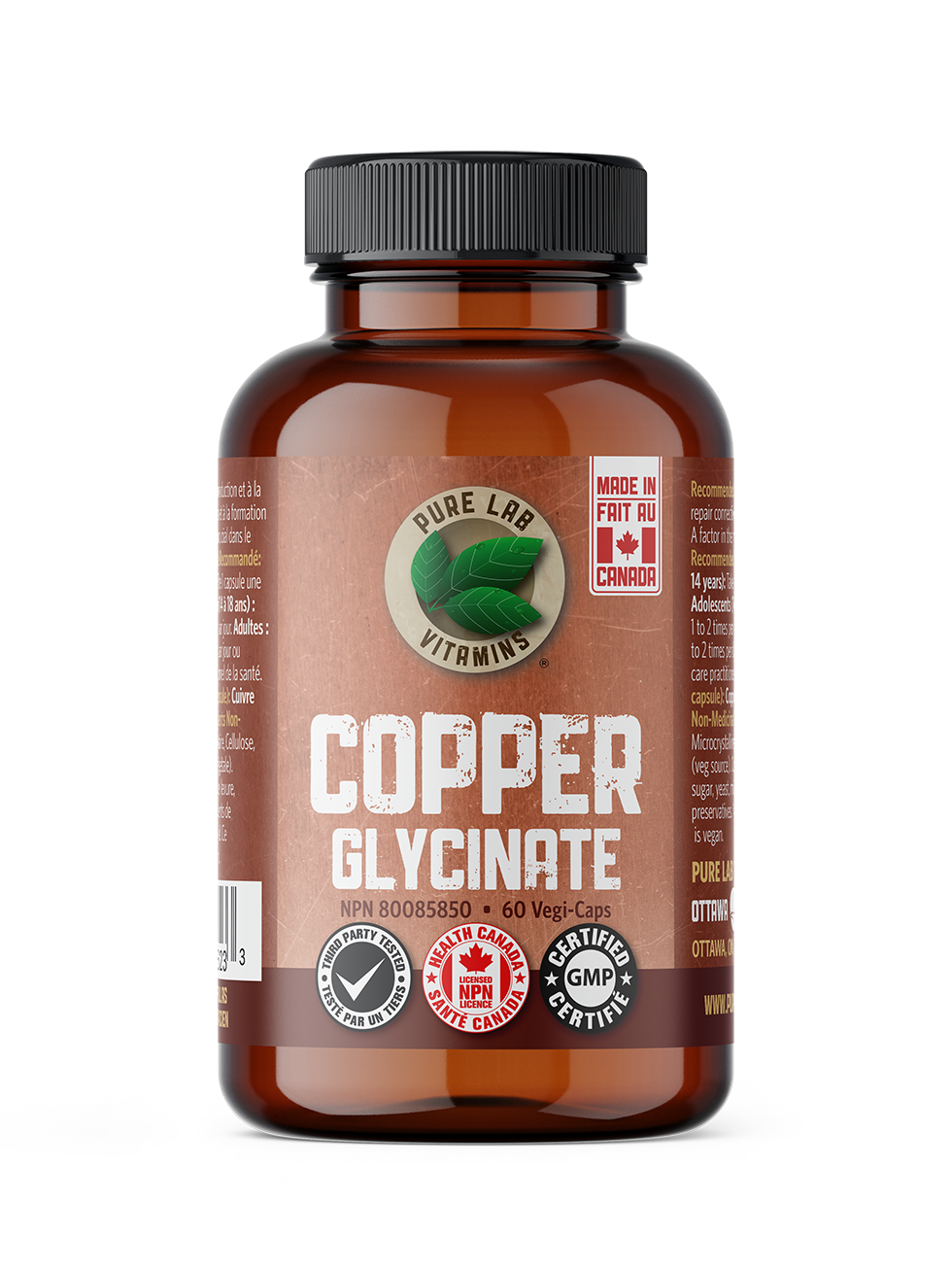 Pure Lab Vitamins - Copper Glycinate