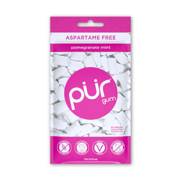 PUR Gum - Pomegranate Mint