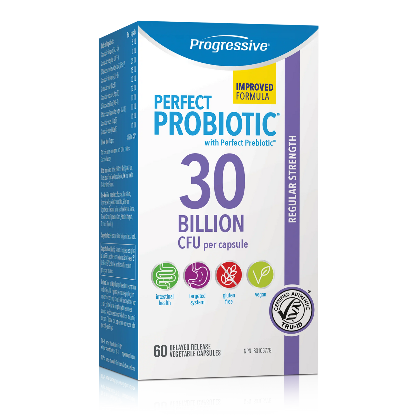 Progressive - Perfect Probiotic Regular Strength 30 Billion