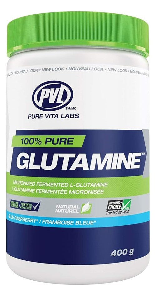 PVL - 100% Pure Glutamine - Blue Raspberry
