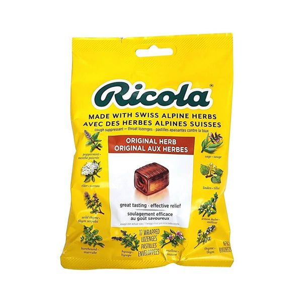 Ricola - Throat Lozenge - Original Herb
