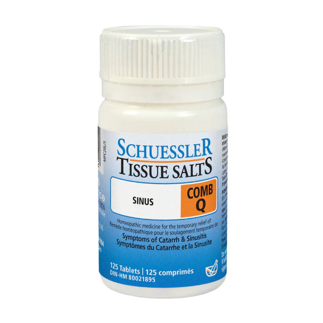 Schuessler Tissue Salts Comb Q: Sinus 6X *