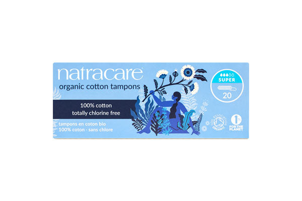 Natracare - Organic Cotton Tampons - Super