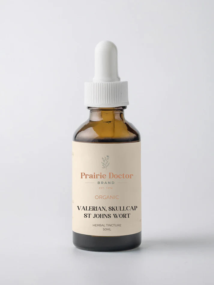 Prairie Doctor Brand - Valerian Skullcap & St John's Wort