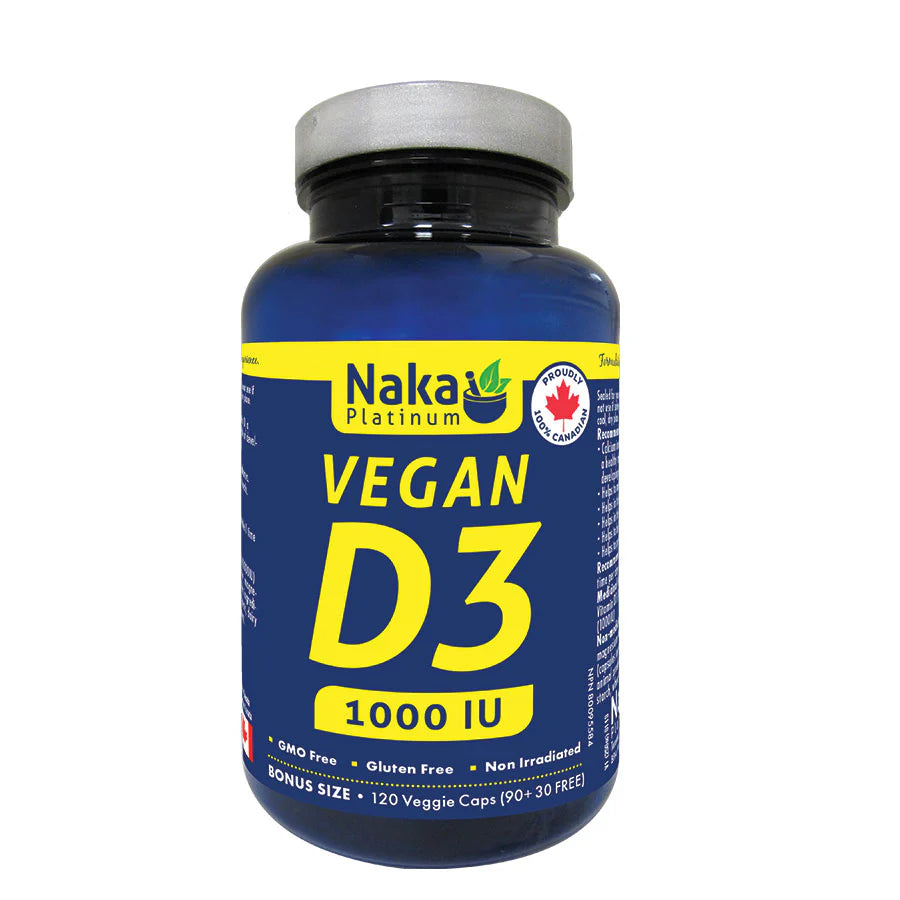 Naka - Vegan Vitamin D3 1000IU