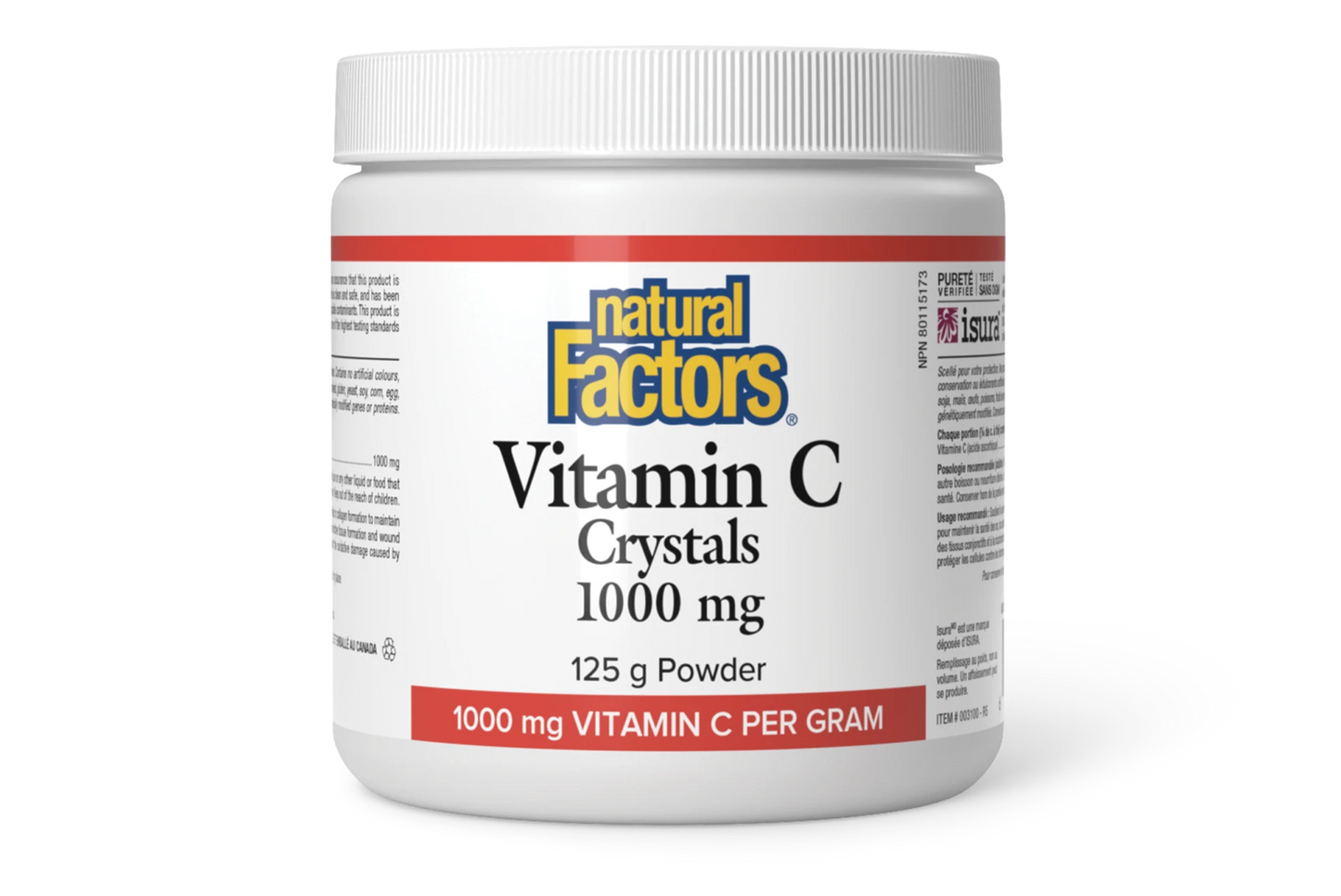 Natural Factors - Vitamin C Crystals - 1000 mg