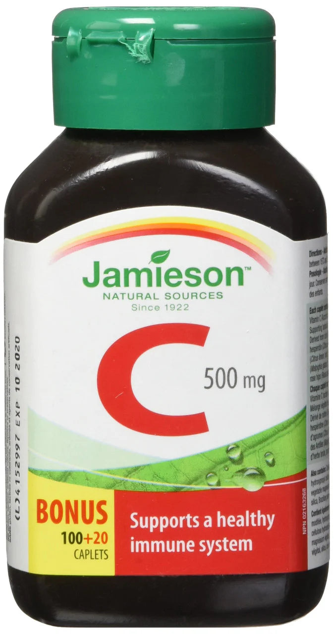 Jamieson - Vitamin C 500mg - Bonus Size