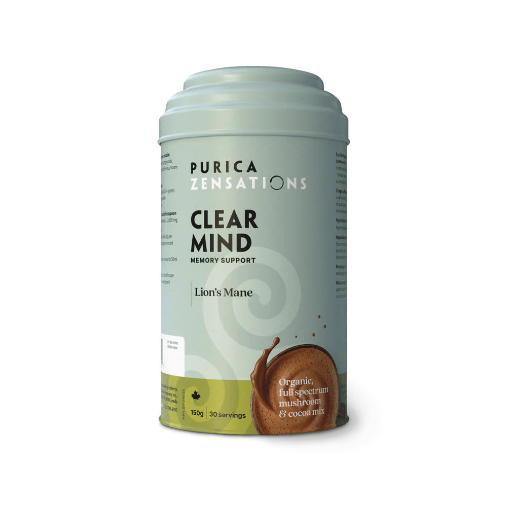 Purica - Zensations Clear Mind Lion's Mane Cacao Drink