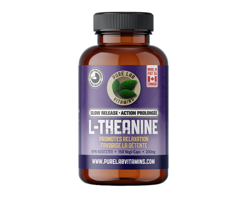 Pure Lab Vitamins - Vitamins L-Theanine 200mg Slow Release