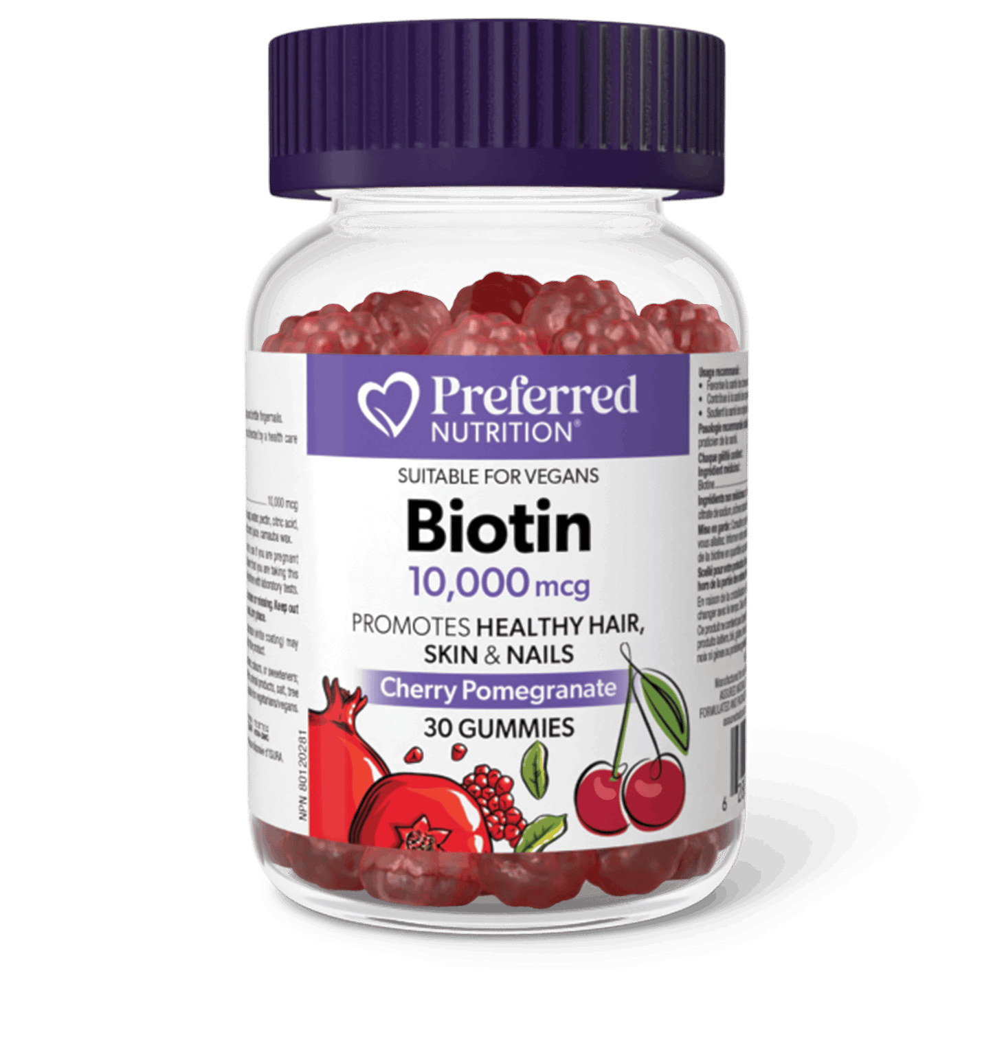 Preferred Nutrition - Biotin Gummies