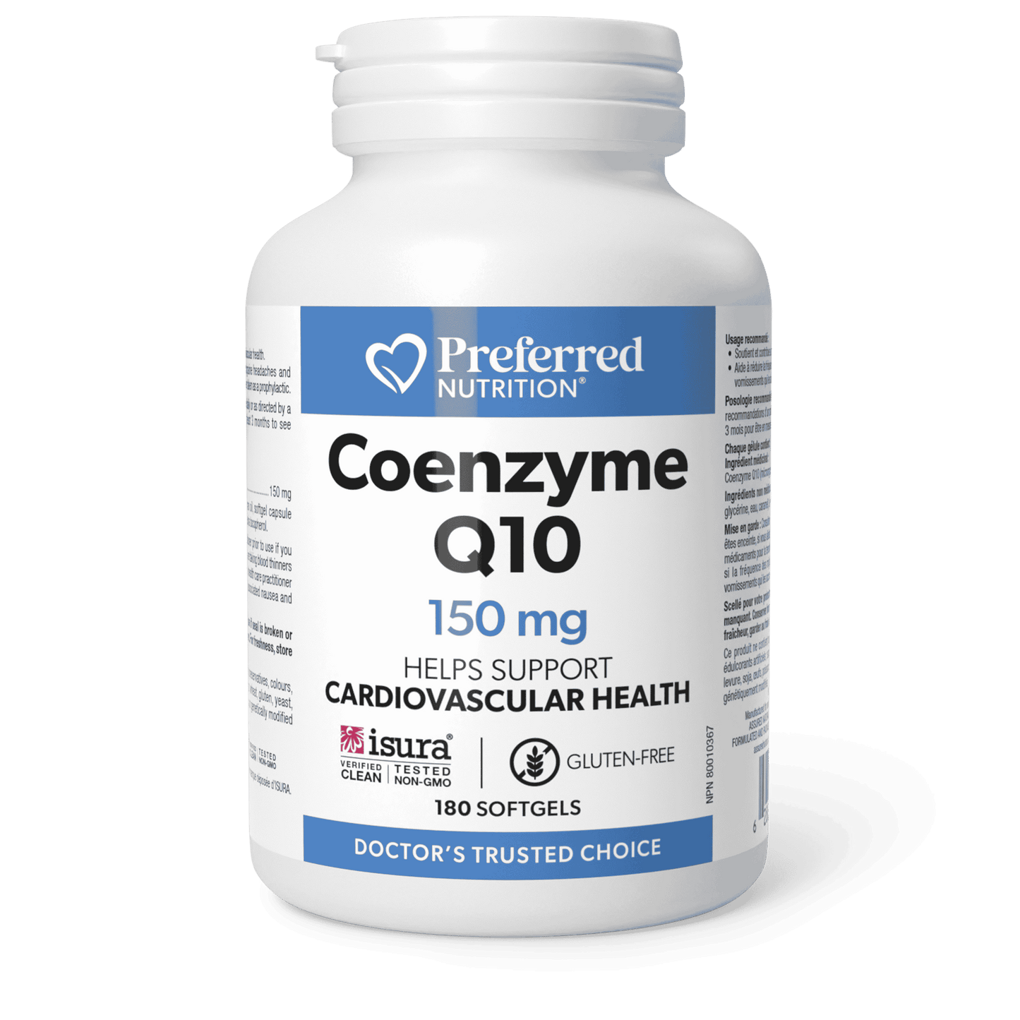Preferred Nutrition - CoEnzyme Q10 150mg