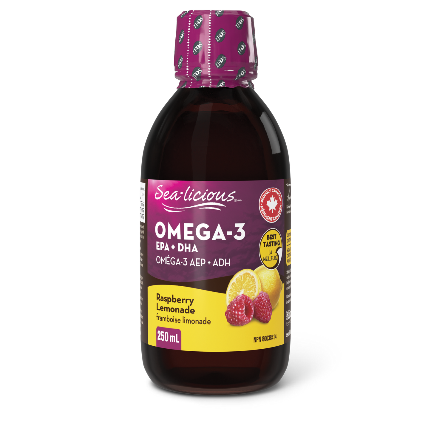 Sea-Licious - Omega-3 EPA + DHA - Raspberry Lemonade Flavour