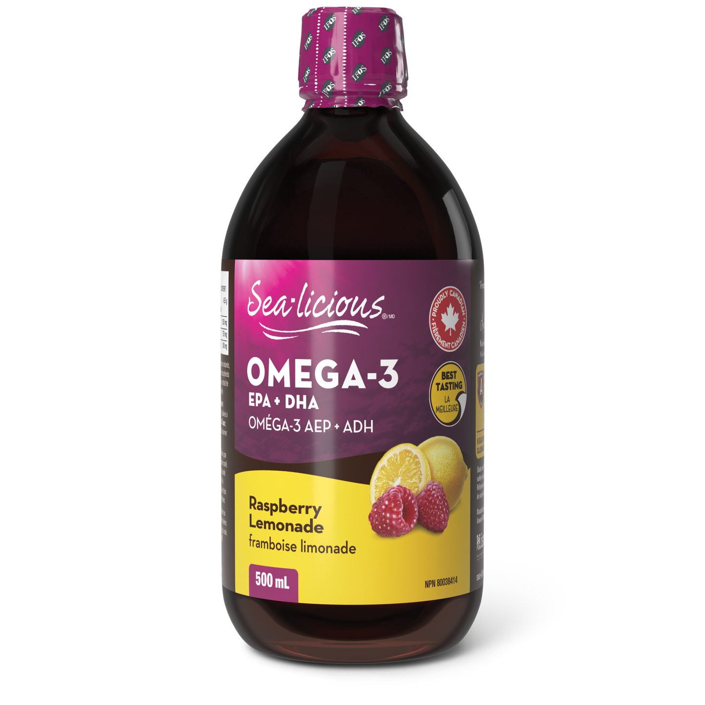Sea-Licious - Omega-3 EPA + DHA - Raspberry Lemonade Flavour