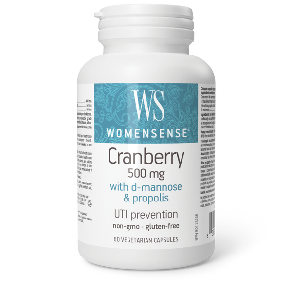 WomenSense - Cranberry with D-Mannose & Propolis