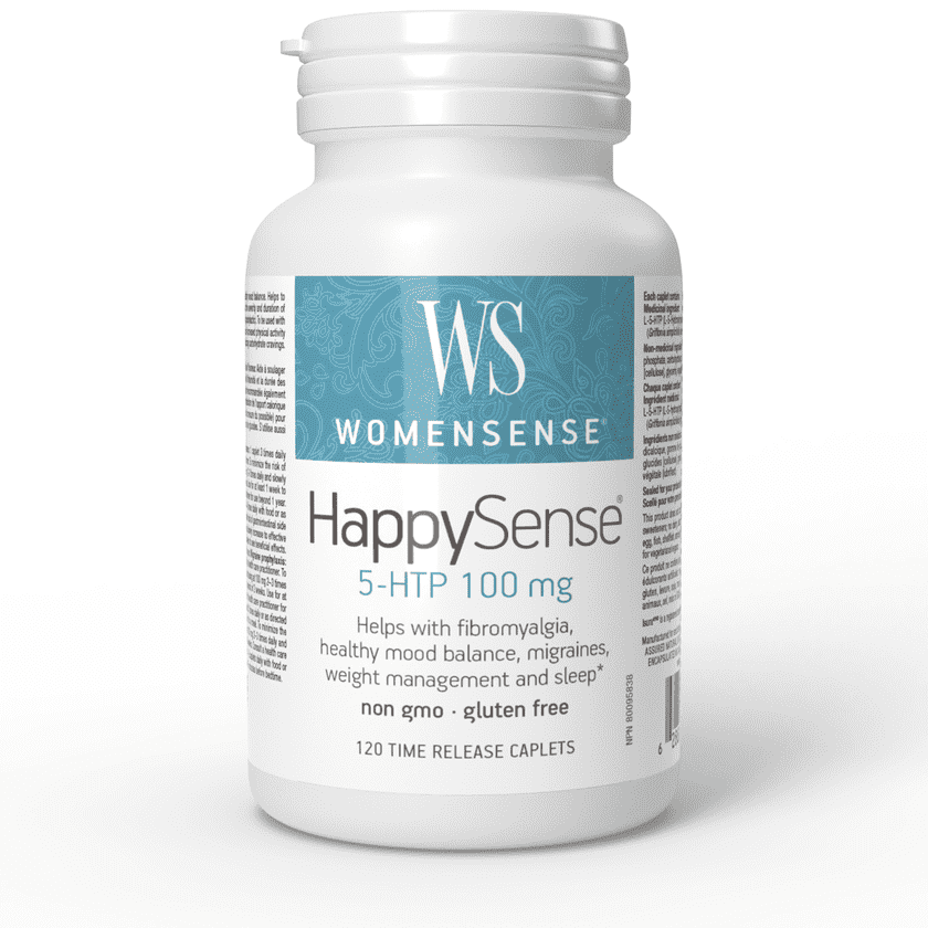 WomenSense - HappySense 5-HTP - 100 mg - Time Release