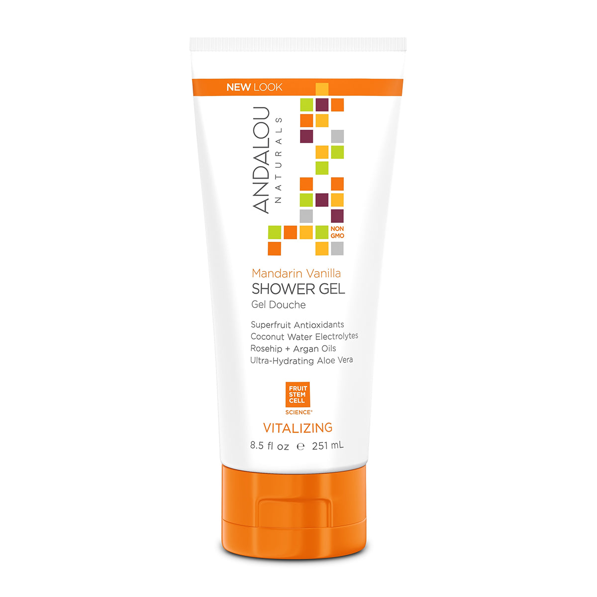 Andalou Naturals - Mandarin Vanilla Shower Gel